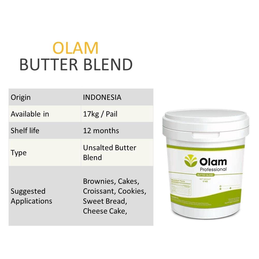 OLAM Butter Blend 17 Kg / 1 PAIL