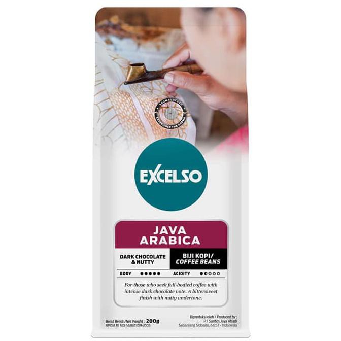 

Excelso Java Arabica Coffee 200 gram - Biji Kopi