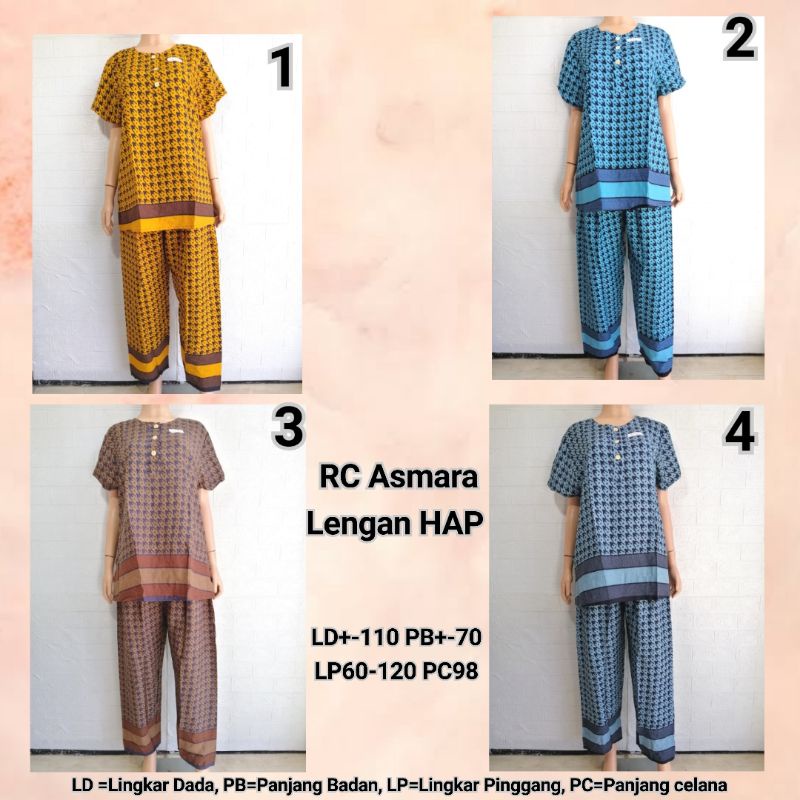 SETELAN RC ASMARA HAP CELANA PANJANG ADEM BUSUI FRIENDLY VIEW + KITE