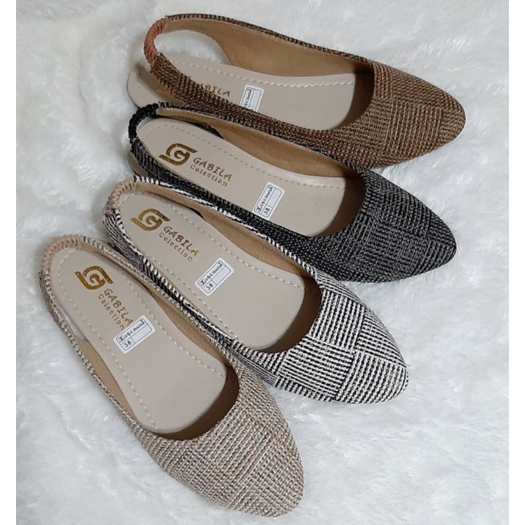 sepatu tali karet karung cantik