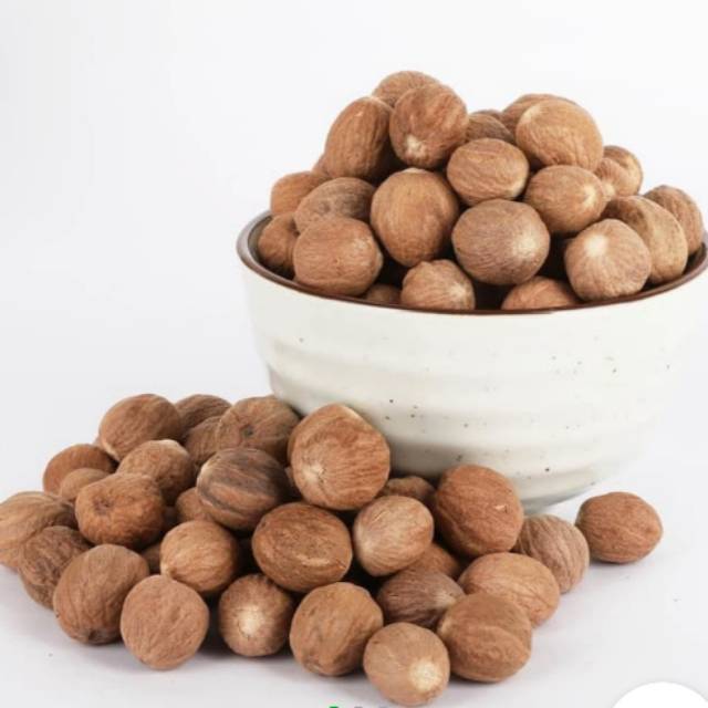 

Biji Pala Maluku Grade ABCD Nutmeg 1kg Tanpa Cangkang Banmala