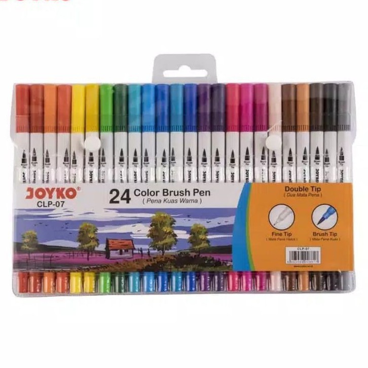 

Color Brush Pen Joyko 24 Warna CLP-07