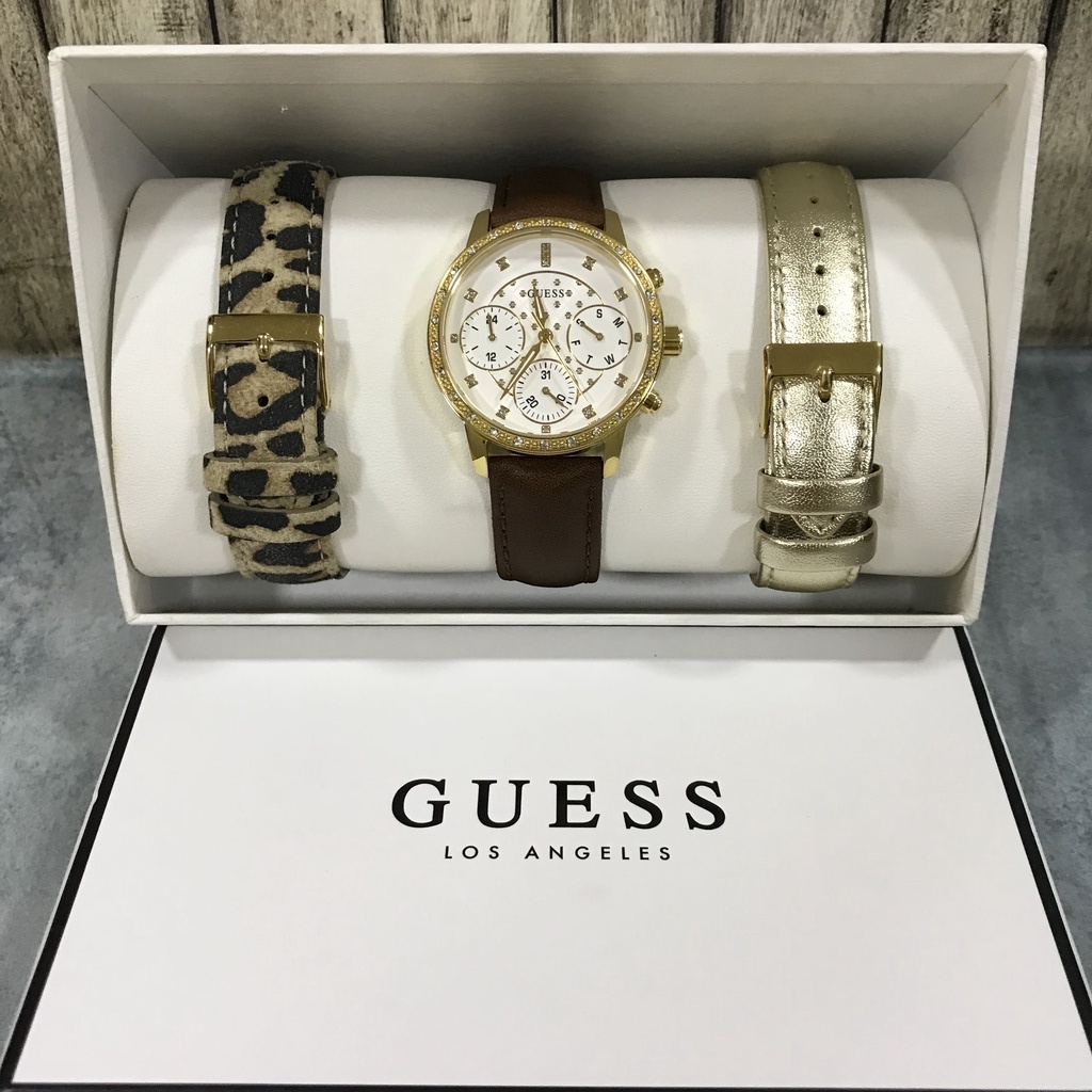Jam Tangan Guess Wanita Original - W1003L1 GW 1003 L1 SET