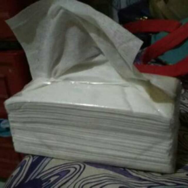 Tisu kering bahan tisu basah