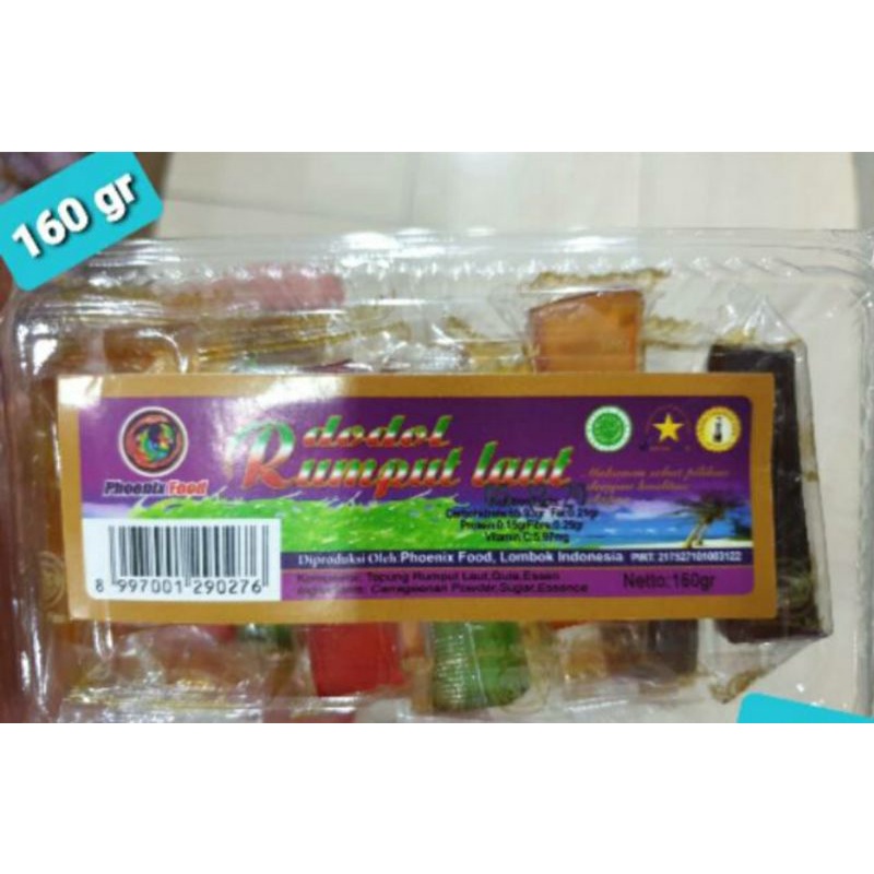 

Dodol rumput laut 160 gr