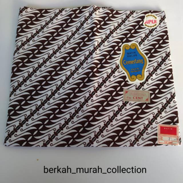Jarik cemerlang motif samurai murah //jarik putih cemerlang kain batik putih motif samurai