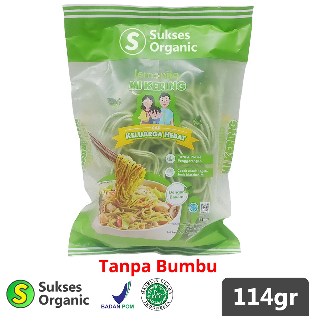 Mie Kering Lemonilo Tanpa Bumbu