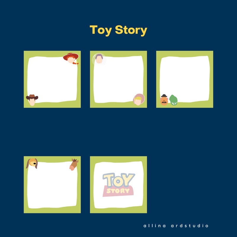 

Memopad TOY STORY