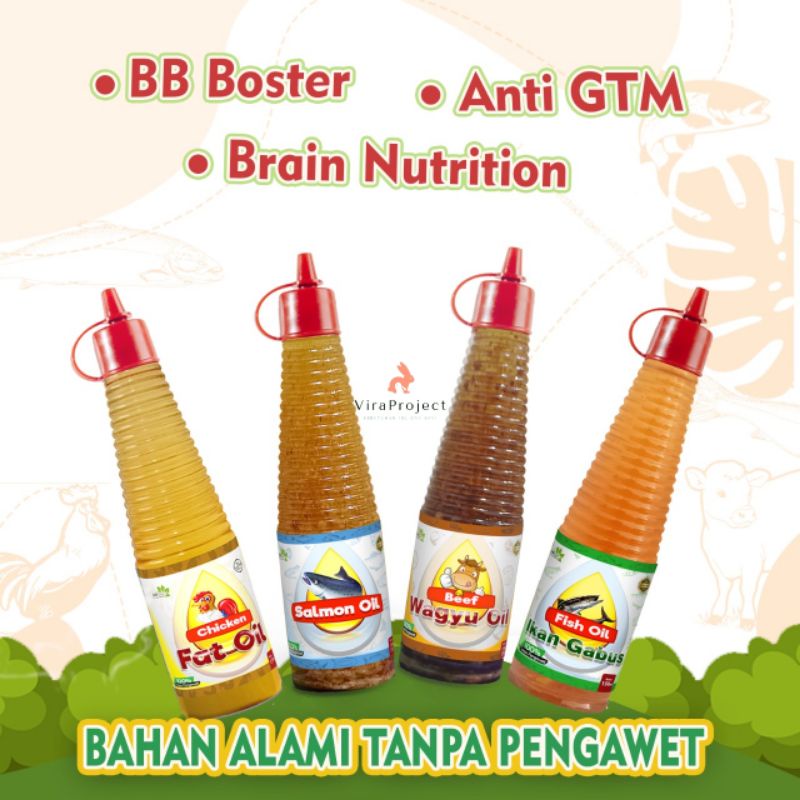 6+ SANFOOD FAT OIL MINYAK LEMAK AYAM MPASI OIL MPASI MINYAK BB BOOSTER