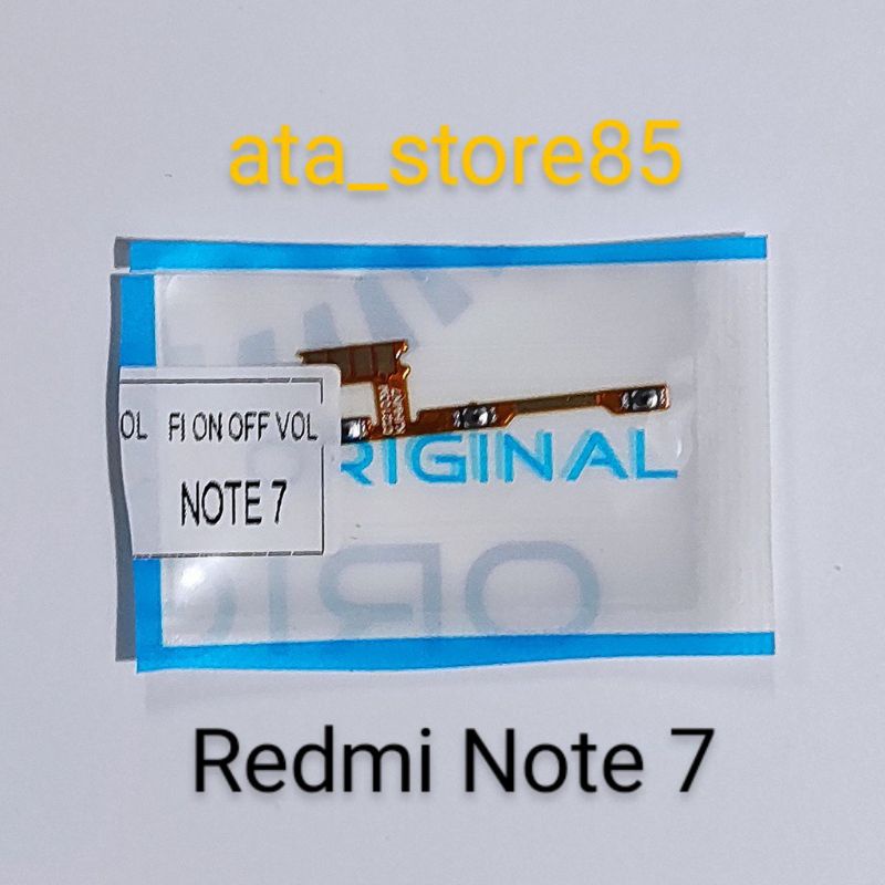 Flexible Xiaomi Redmi Note 7 | Note7 Fleksibel FL On Off Volume