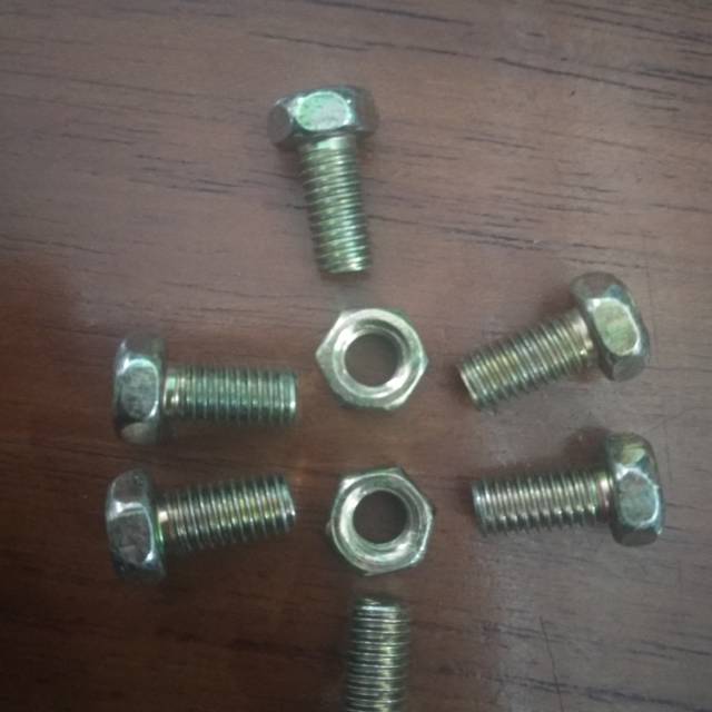 Baut aki motor battery motor