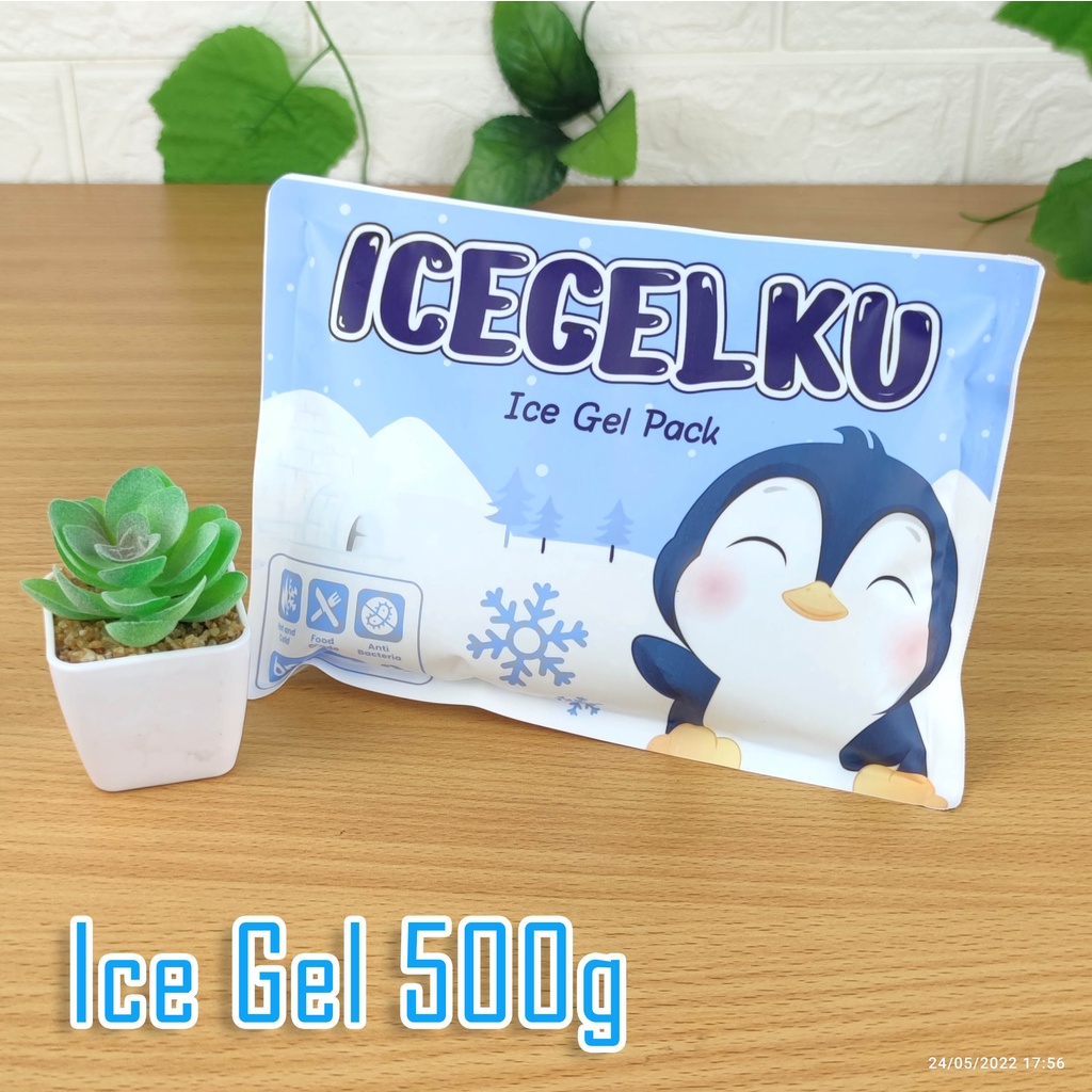 Ice Gel Besar 500g Merk Cool Gel - Blue Ice Pack Gel