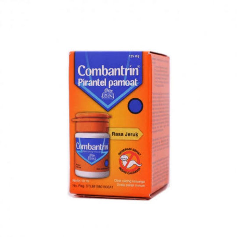 Combantrin Sirup 10ml/ Obat Cacing Untuk Anak