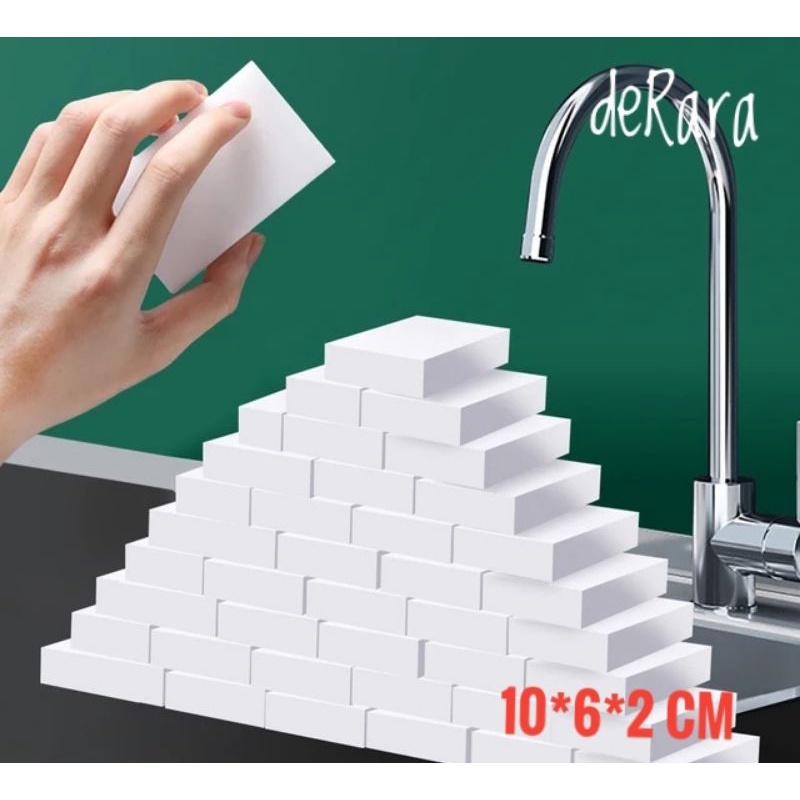 magic sponge busa ajaib pembersih serbaguna/ nano spons bagus melamine sepatu