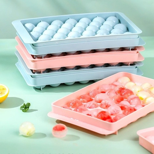 Cetakan Es Batu Kubus Kotak Diamon Jelly Agar Ice Cube Tray 96 Grid 33 grid Jelli Baking Mpasi Kulkas