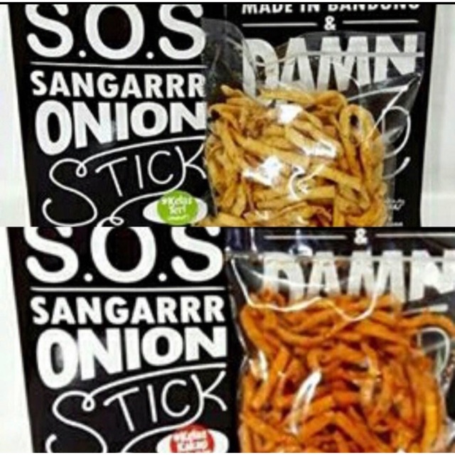 

Kerupuk / keripik SOS sangar onion stick