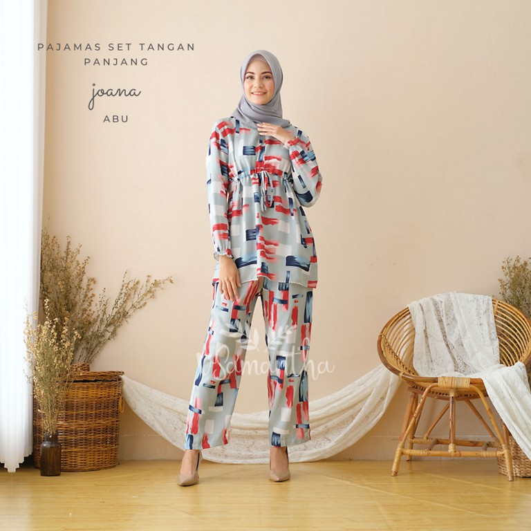 Pajamas Set Celana Muslim BUSUI Friendly II