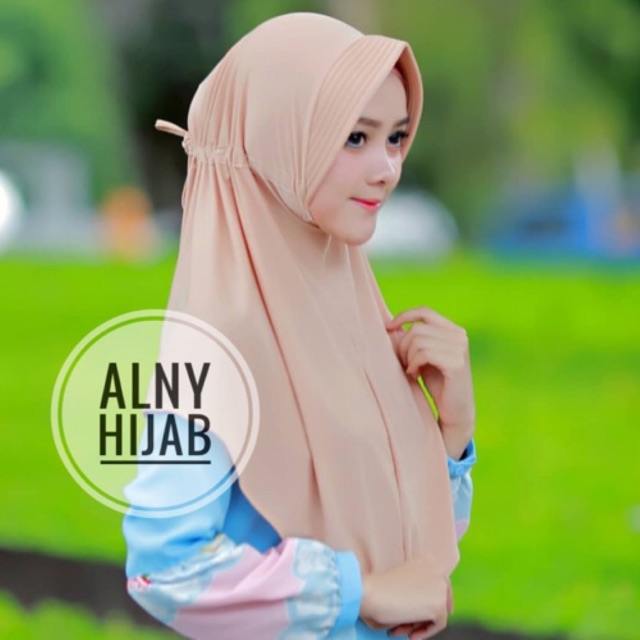  Jilbab  Serut  Murah Jilbab  Lycra Instan Jokowi ADDIBA 