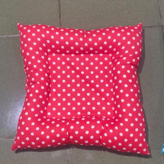 Bantal duduk hewan peliharaan | Alas duduk anjing kucing | Bahan katun isi dakron