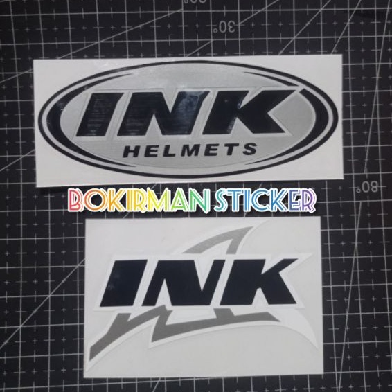 STICKER HELM INK HELMETS CUTTING