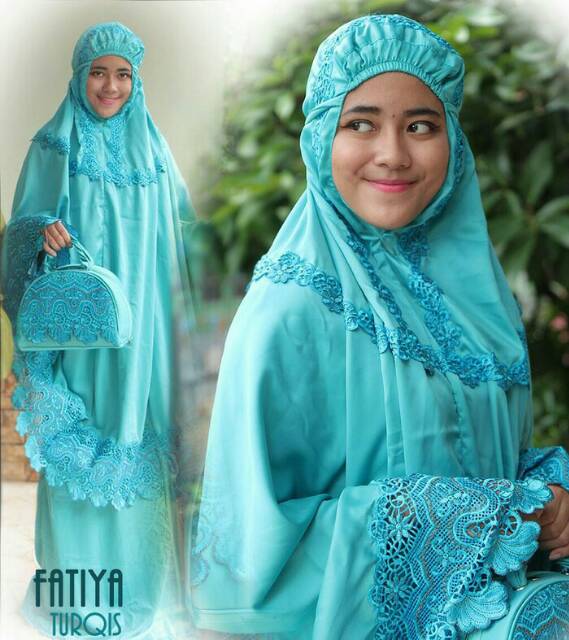 MUKENA TELEKUNG DEWASA SEMI SUTRA VELVET BORDIR TAS PINK