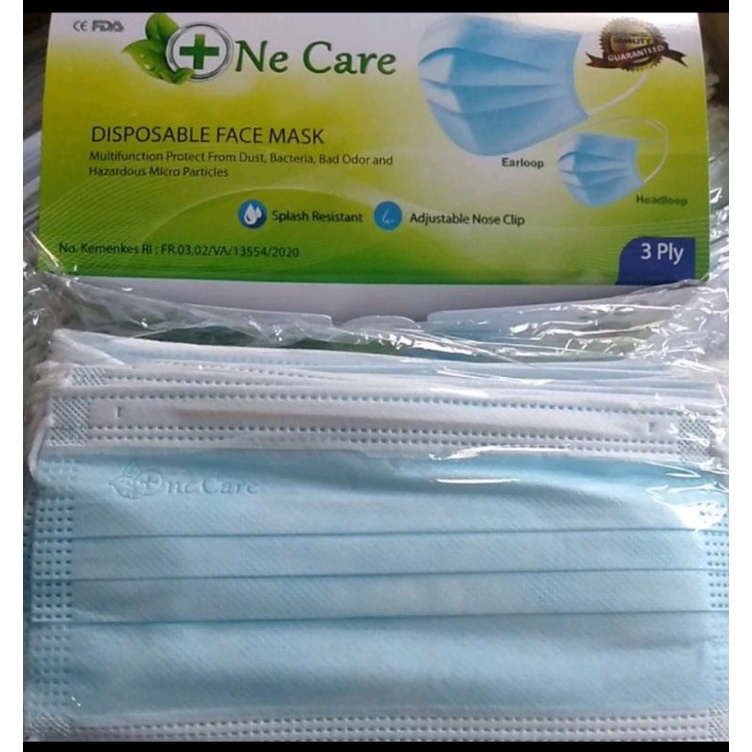MASKER ONE CARE 3 PLY 50 PCS