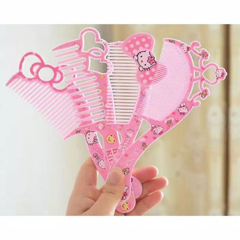 SISIR RAMBUT KARAKTER HELLOKITTY - SISIR RAMBUT ANAK HELLO KITTY