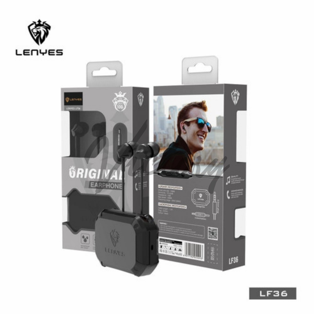 VICTORY Headset Stereo LENYES LF36 Hifi Extra Bass with Handsfree Microphone