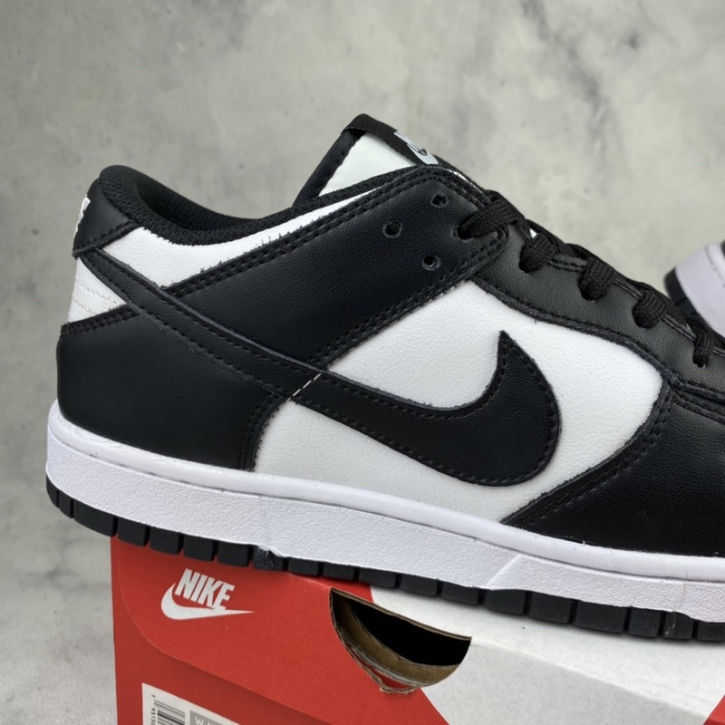 black white and grey dunks