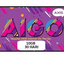 Voucher Axis 10GB 30hari