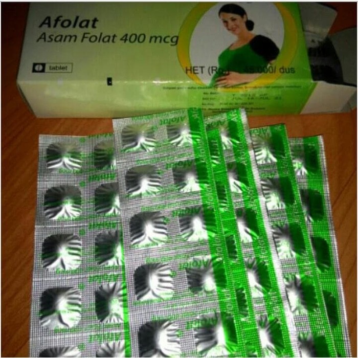 AFOLAT  (Asam Folat 400mcg)