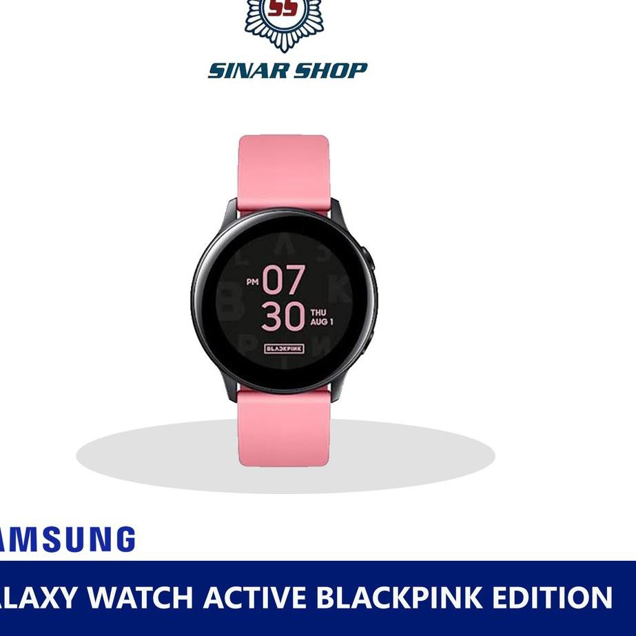 Terbaru.. Samsung Galaxy Watch Active Blackpink Edition Original - Garansi Resmi