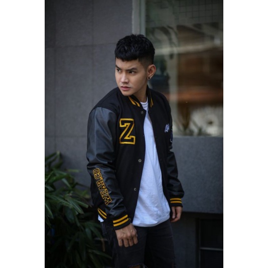 ZADE ORIGINAL JAKET PRIA BOMBER VARSITY BASEBALL