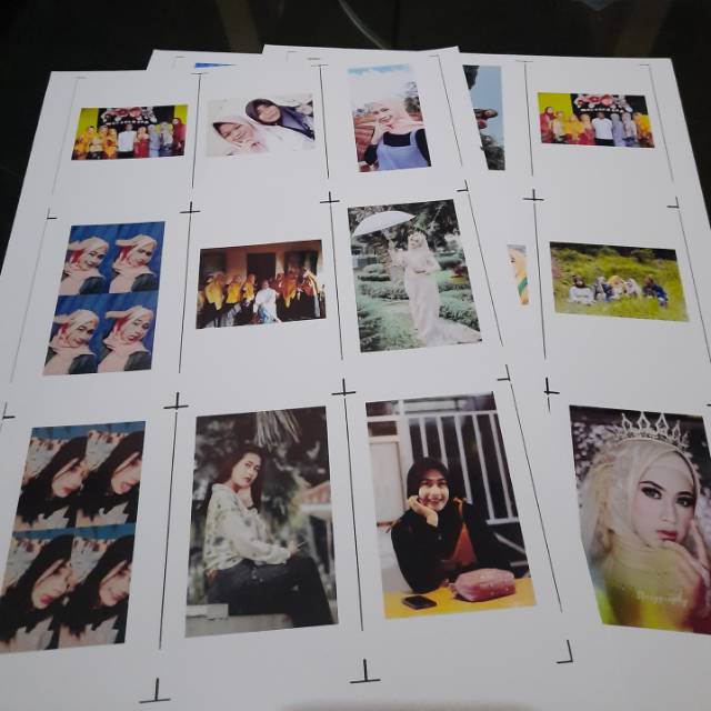 CETAK FOTO  POLAROID  2R  isi 9 Foto  Min 1 PCS Shopee 