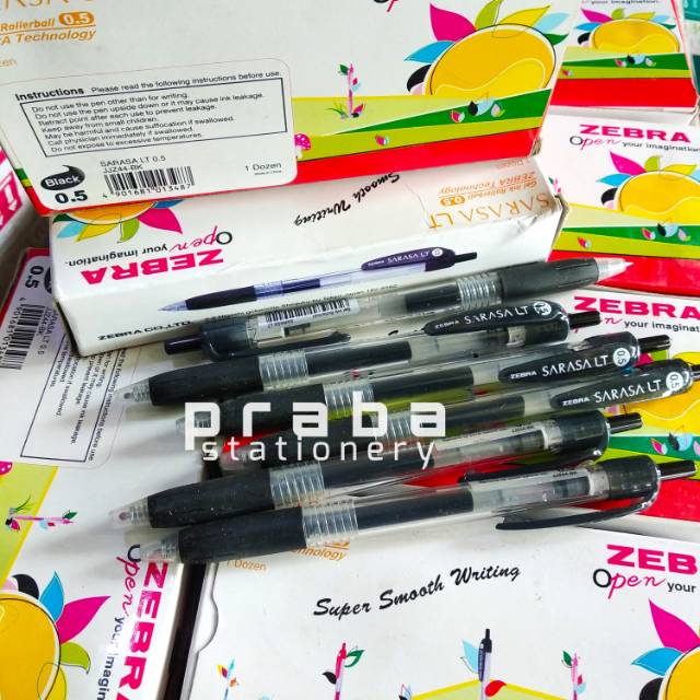 

Pulpen Sarasa LT 0.5 Hitam By Zebra