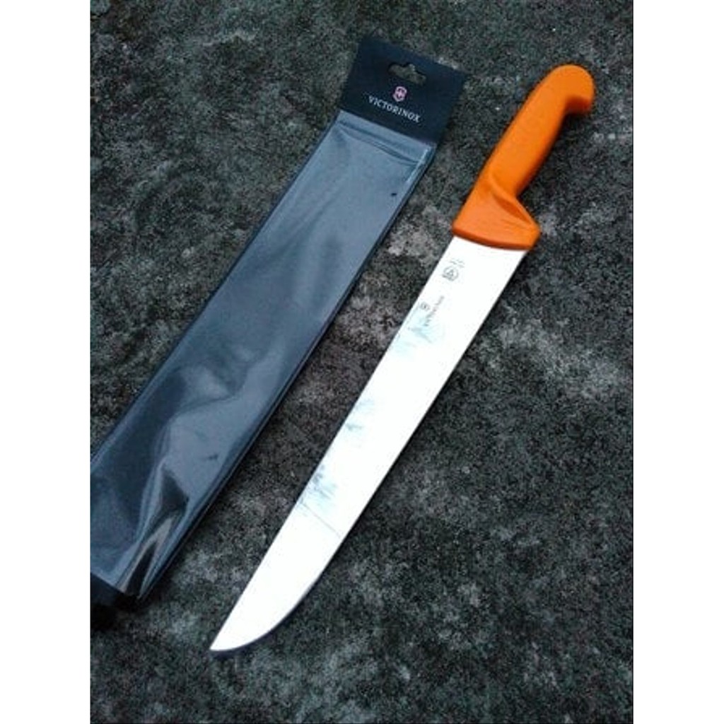 Butcher Knife Victorinox Swibo 5.8431.34 Pisau Sembelih 34 cm Original Terbaik