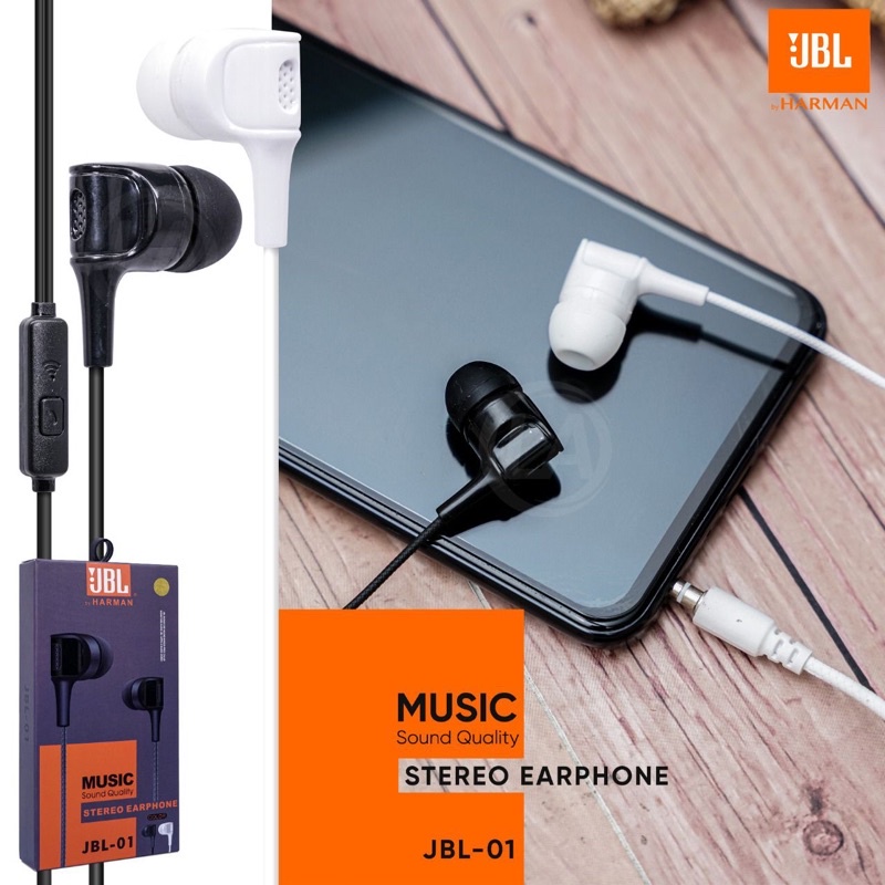 HEADSET JBL 01 EXTRABASS PREMIUM HF JBL01 STEREO MUSIC IMPORT