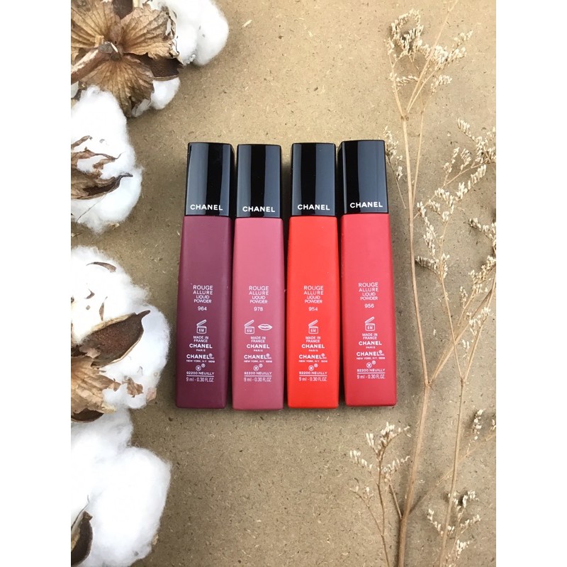 CHANEL ROUGE ALLURE LIQUID POWDER TESTER UNBOX