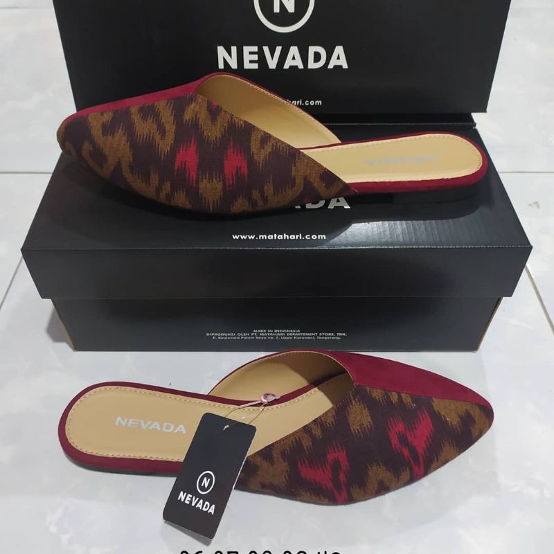 sandal nevada/sepatu nevada/flat shoes nevada/sepatu matahari
