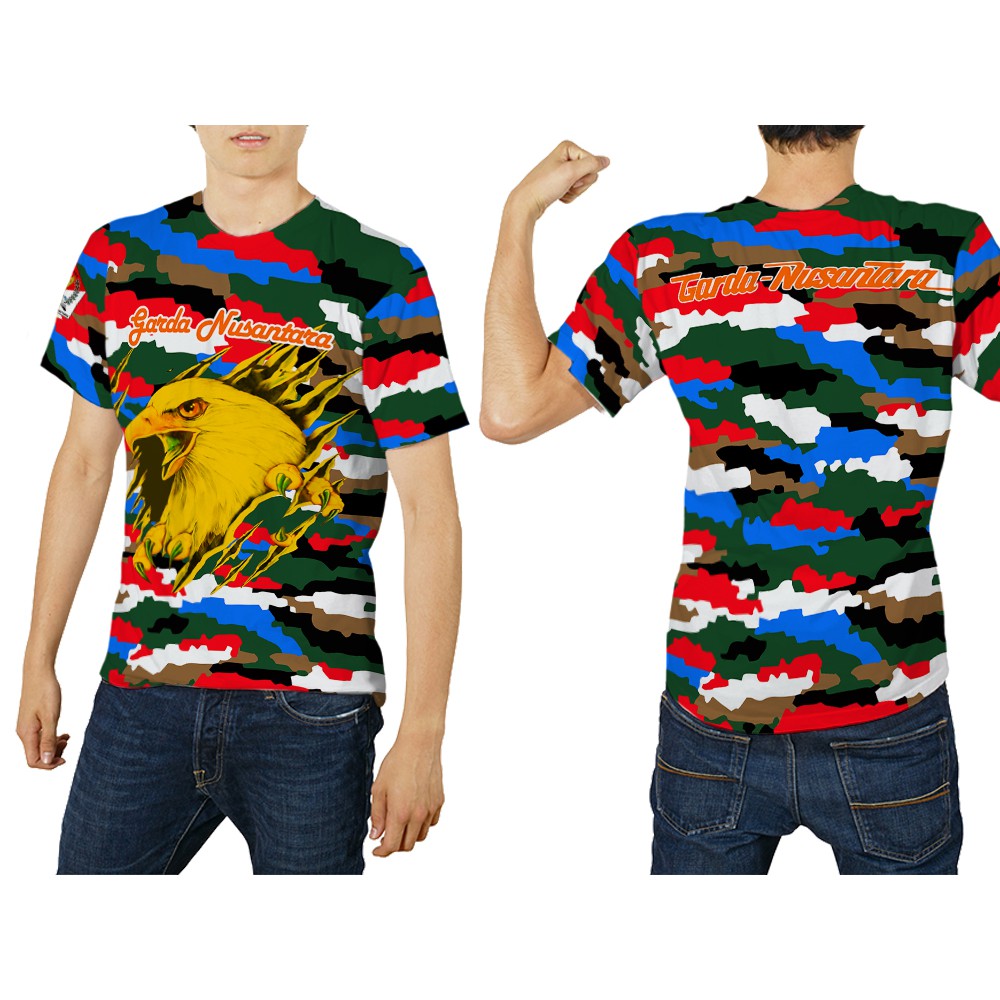 Kaos Garda Nusantara Pria | Kaos Garda Nusantara | Kaos Loreng Garda Nusantara