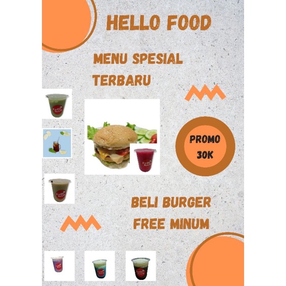 

PROMOO BURGER FREE MINUM