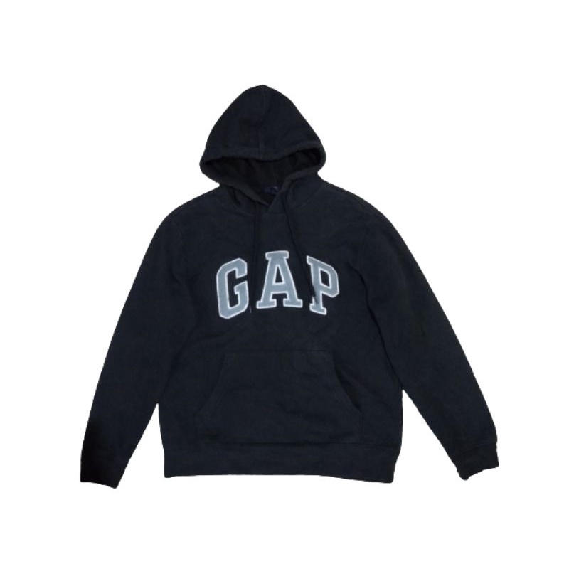 Hoodie gap hitam second preloved