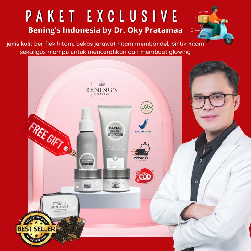 BENINGS SKINCARE PAKET EXCLUSIVE BENINGS INDONESIA