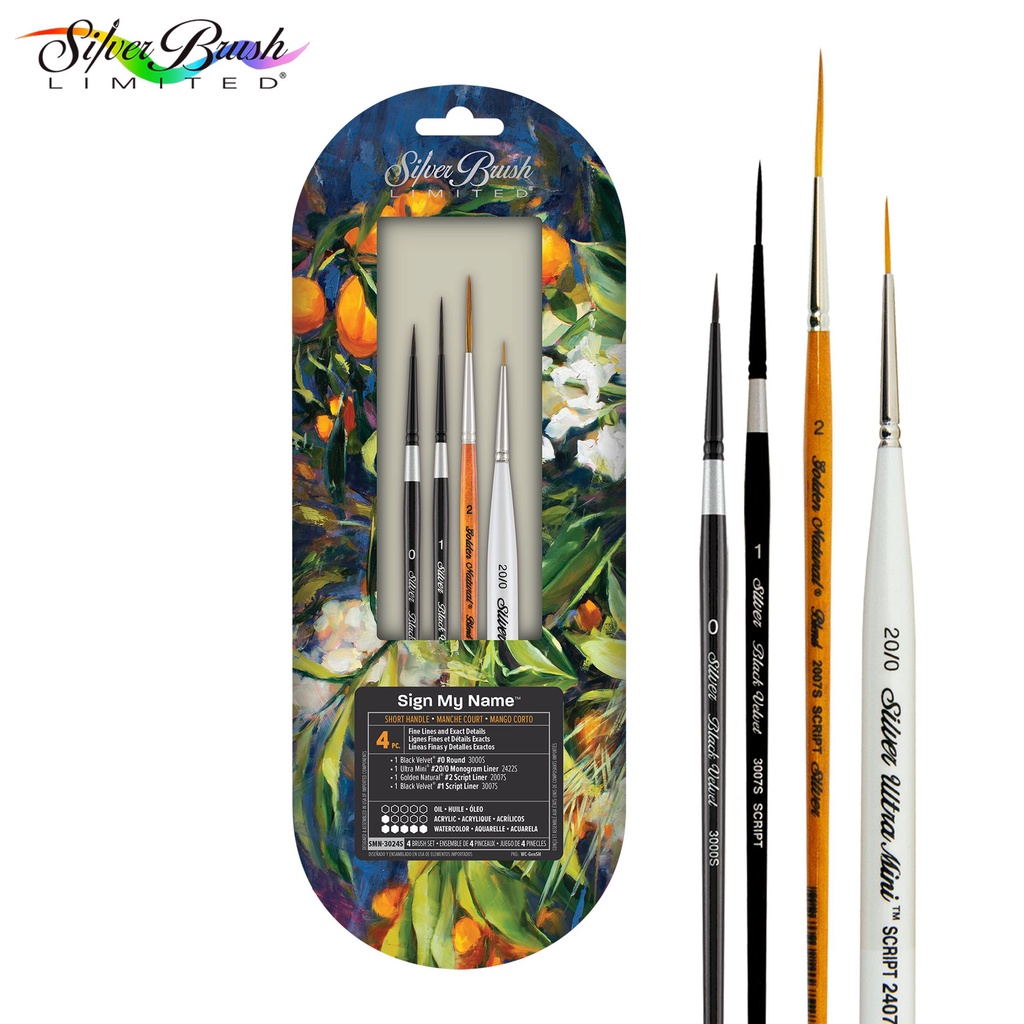 

Silver Brush Set Limited (SMN - 3024S)