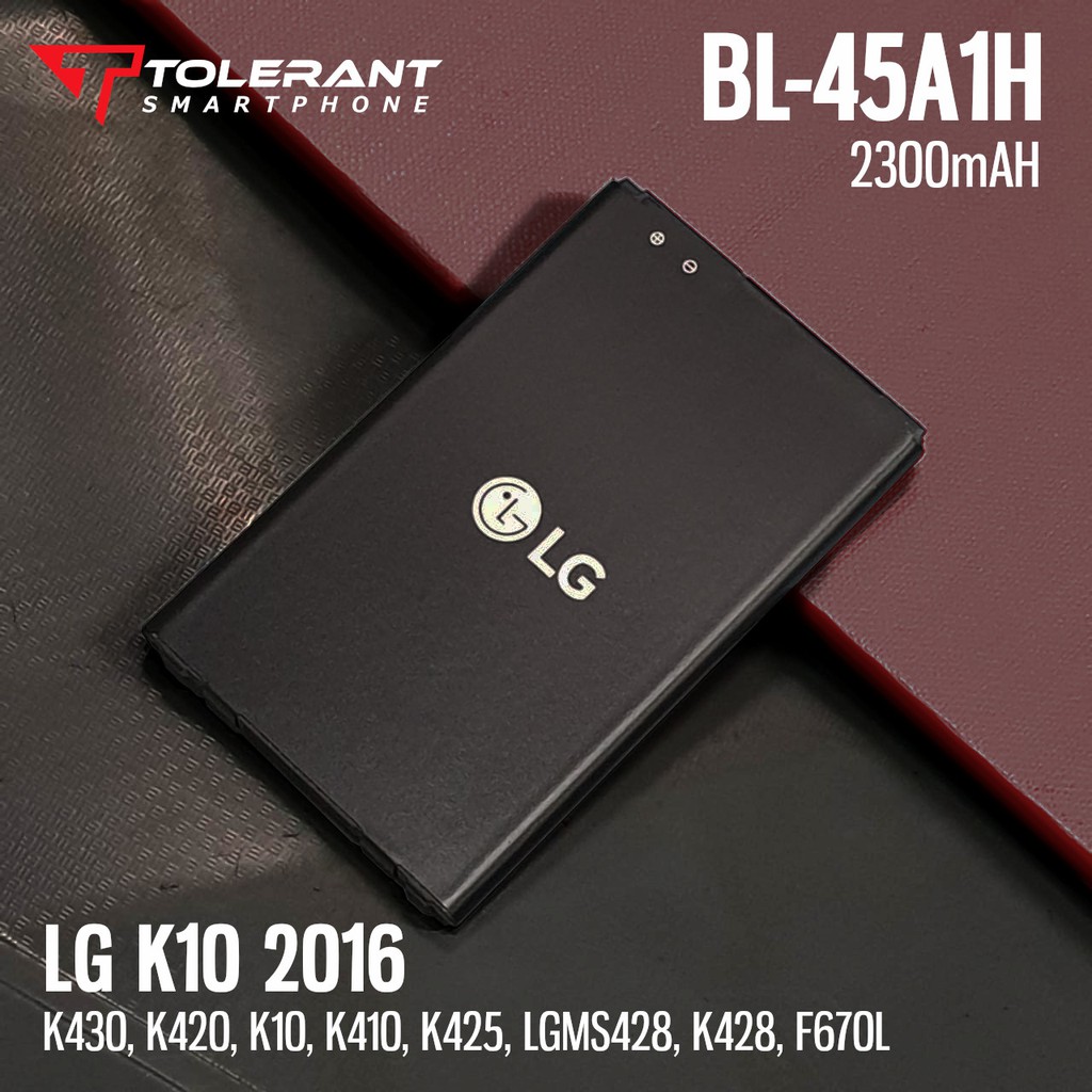 BATTERY BATERAI BATERE LG K10 2016 K430 K420 F670 K428 BL-45A1H