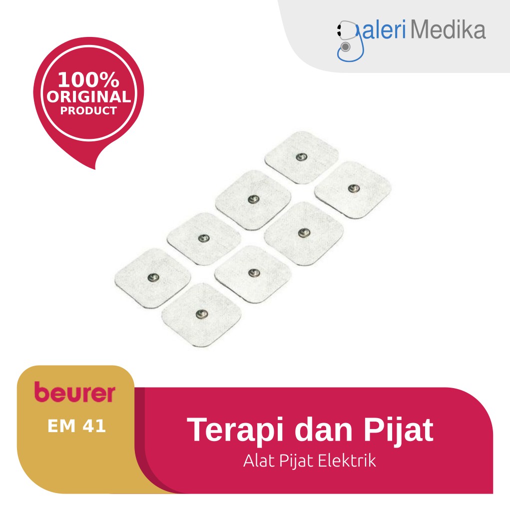 Electrode Set atau Pad untuk Beurer EM 41/ EM 49/ EM 80 ( 1 Box Isi 8Pcs )