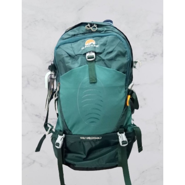 ready carriel gunung sunature new 40 ltr original import/tas hiking sunature import/tas gunung model