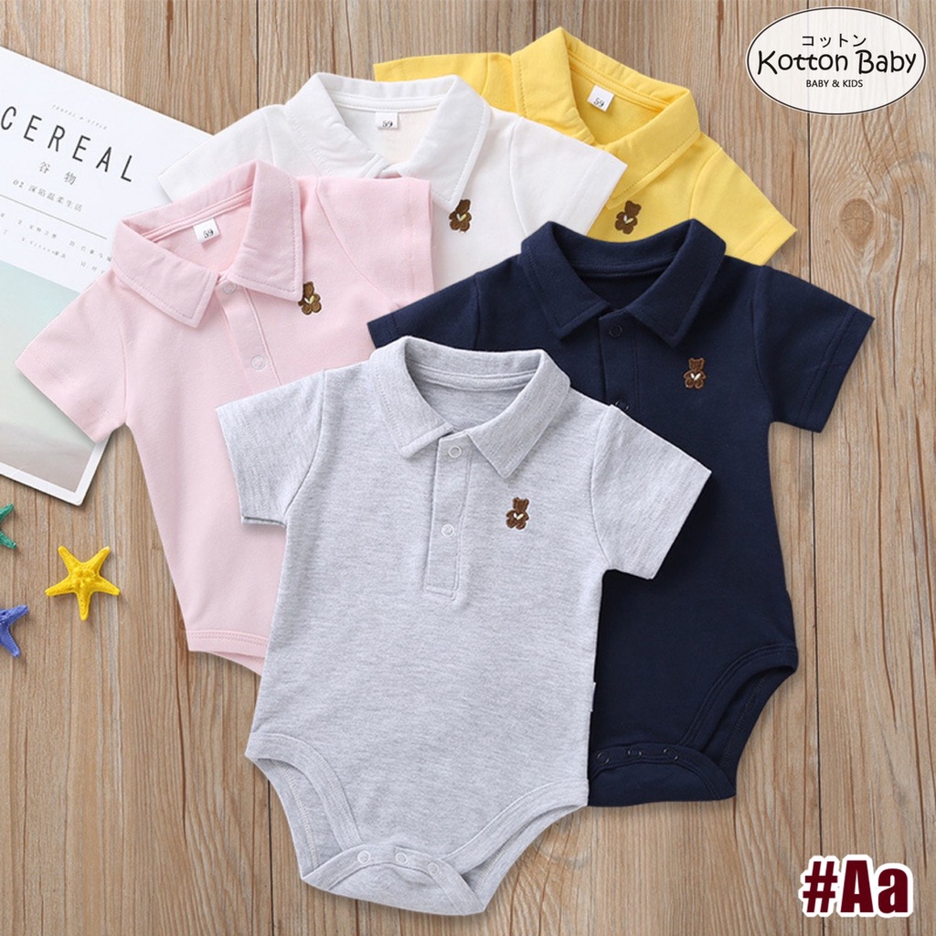 0-9bln JUMPER BASIC BAYI | JUMPSUIT ROMPER BAJU PAKAIAN ANAK catalog XMY AA