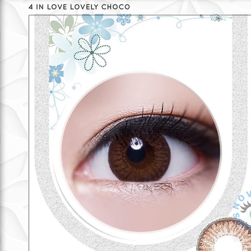 Softlens 4 in love - 14.2mm - Normal + Free tempat lensa