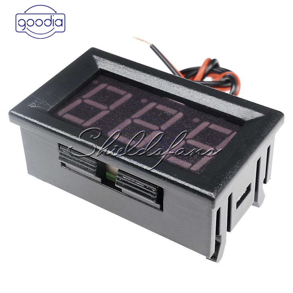 ღ[IN STOCK/COD]ღ 0.56&quot; 2/3 Wire DC4.5/4.7/5V-30V Voltmeter LED Display Volt Voltage Meter Panel